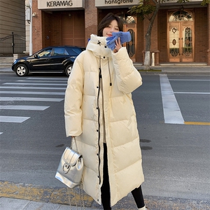 长款过膝宽松超保暖羽绒服190-F8803-P230-K348-50图片