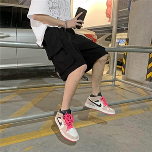 2024夏季潮牌工装短裤男港风ins宽松百搭五分裤 现货 K7881-P28图片