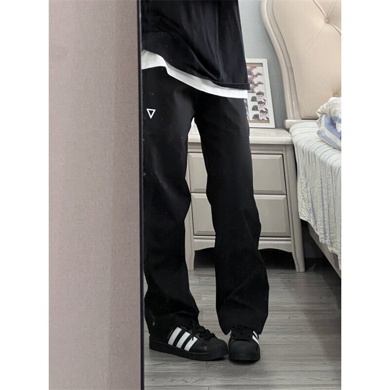 【有货】XXK324CC-特P40 三角标裤子男女直筒宽松休闲裤图片
