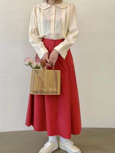 今年的亮色半裙真的绝绝子！！！，女装半身裙，LUCY