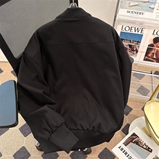 棒球服外套男款春秋季痞帅高级感工装飞行员夹克男生1115P70，男装夹克，星座410-2