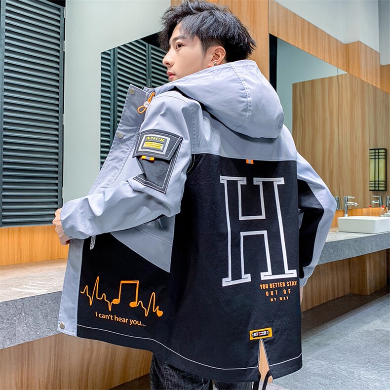 男士外套秋季2021新款韩版秋装上衣休闲工装春秋夹克男JK166-P75,男装夹克,星座1206（原A206）