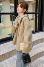 已出货高端订制时尚韩版双面羊绒羊毛大衣2C081-8088P255K358，女装毛呢外套，2C081