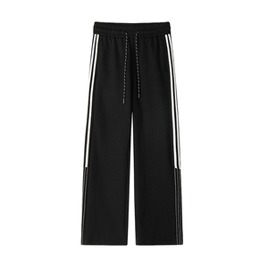 重磅华棉三条杠运动裤男宽松卫裤K25089特P35 K25089J加绒特P40图片