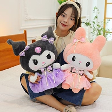 可爱纱裙库洛洛玩偶精品陪睡安抚美乐乐公仔女生生日礼物爆款玩具