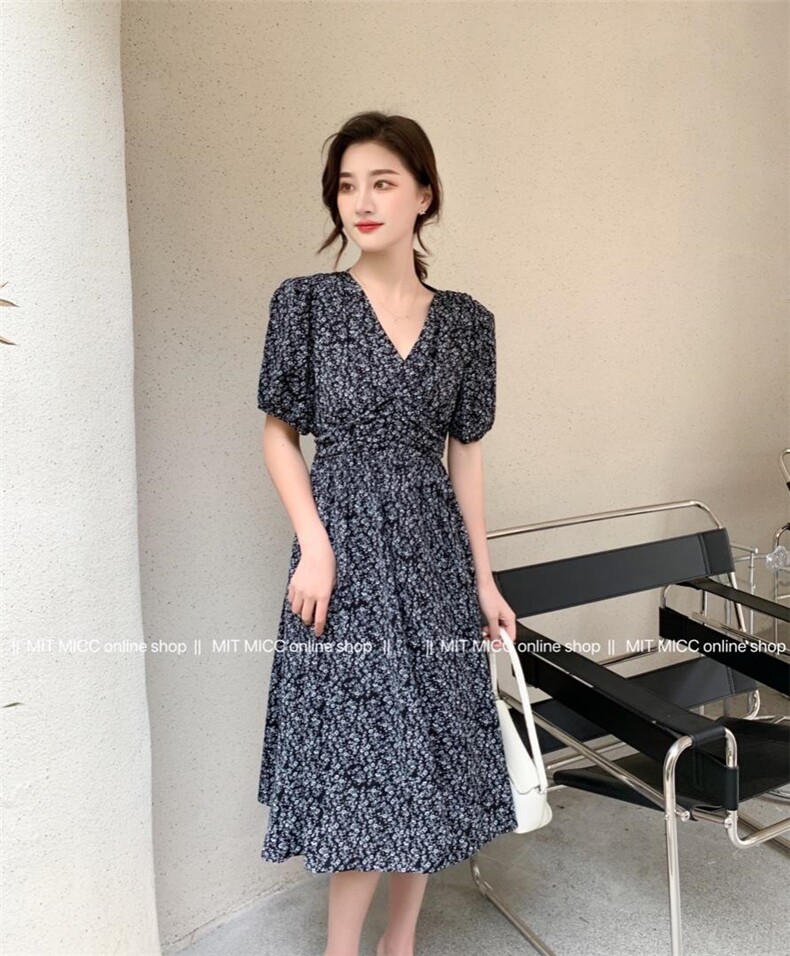 碎花连衣裙，女装连衣裙，Mit Micc