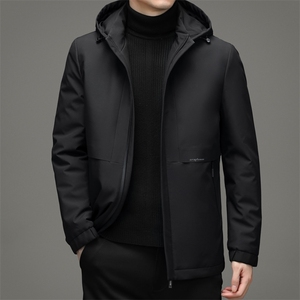 爸爸装羽绒服中年男冬装加厚棉袄冬季休闲外套YYYR039609-P240图片