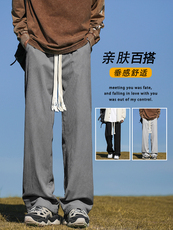 百搭长裤垂顺休闲时尚灯芯绒面料S-3XL直筒1078-特批3768，男装休闲裤，星座718-1