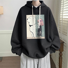 连帽卫衣男大码运动服帽衫外套WY2365-P35，男装卫衣，电商A040