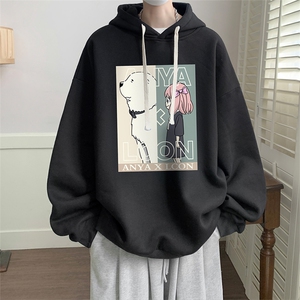 连帽卫衣男大码运动服帽衫外套WY2365-P35