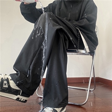 2023机能防水拉链褶皱冲锋裤K23549-P50控68加绒K23549JR-P60控78，男装休闲裤，电商B315