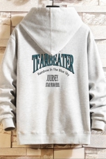 KS21050-P38连帽开衫卫衣男运动外套大码班服砖墙挂拍，男装卫衣，电商A040A