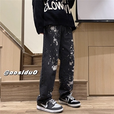 D232A-CN02-P50控68转化率超高喷墨直筒休闲牛仔裤，男装牛仔裤，电商D232A