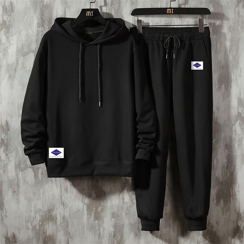 TL8061-P80连帽卫衣套装男运动套装两件套长袖运动服,男装休闲套装,电商A040A