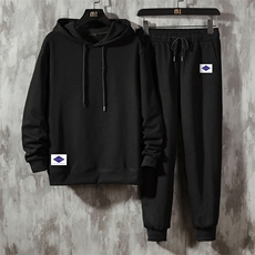 TL8061-P80连帽卫衣套装男运动套装两件套长袖运动服，男装休闲套装，电商A040A