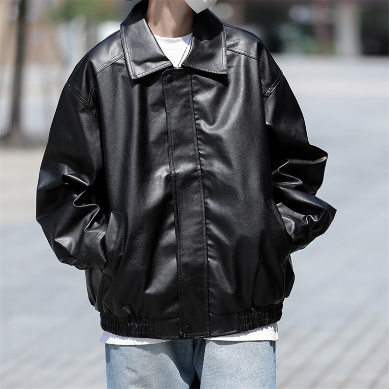 春季新款简约高质量夹克男百搭长袖外套潮JK9274-P70,男装夹克,星座308B-2
