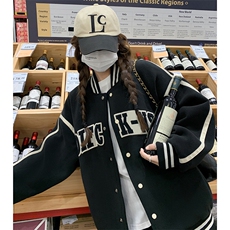 {}新款秋冬棒球服外套AD231-P145K208，女装短外套，2B187