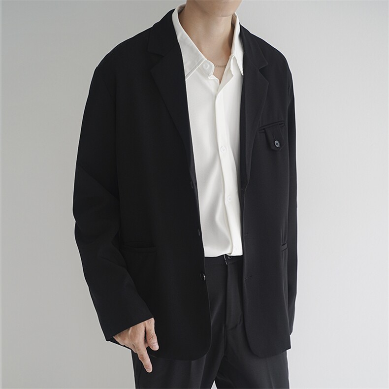 春装韩版ins港风韩版帅气新款雅痞小西服西装外套F09P75,男装西服套装,电商D325