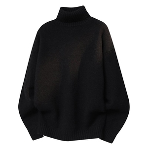 8833-P45 2025年秋冬新款休闲毛衣男士时尚长袖宽松针织衫上衣图片