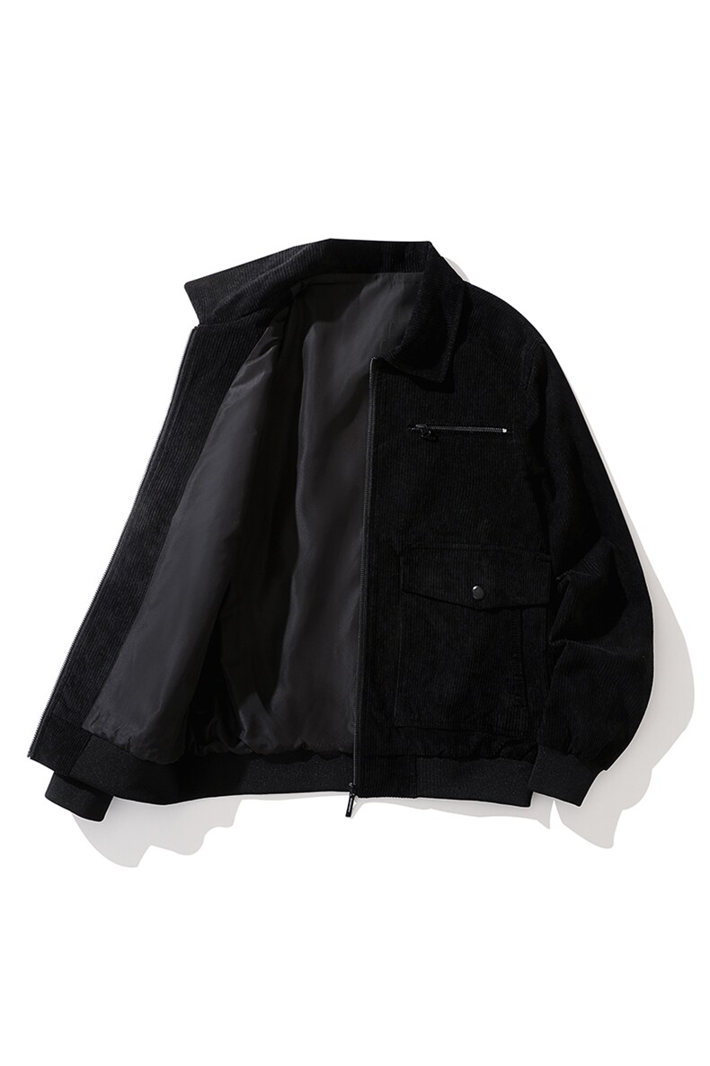 秋冬男士休闲夹克外套韩版潮流港风灯芯绒衣服中青年翻领871-P55,男装夹克,星座1403B