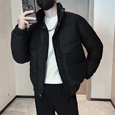 秋冬新款潮流男士棉衣防寒上衣外套休闲商务轻奢棉衣，男装棉衣，星座1013
