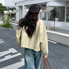 【现货，新款】26春短款皮衣外套2C215-P155-K248，女装皮衣，2C215