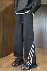 YK129特P32控59品质保障秋装垂感侧边织带舒适工装口袋休闲裤，男装工装外套，电商A249