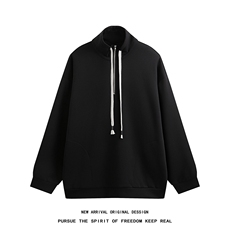 WY5021/P65春装新款高品质不起球个性套头卫衣男潮流宽松上衣外套，女装短外套，电商A141