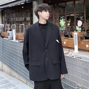 高品质休闲西装外套男学生小西服上衣大码外套XF100图片