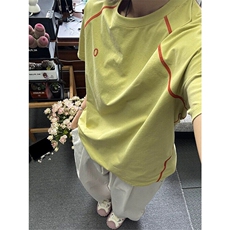 户外跑步套装女晨跑服夏季薄款冰丝短袖t恤漂流速干衣运动骑行服，男装T恤，星座603-2