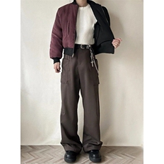 【有货】MF323ZZ-特95短宽bomber双面穿飞行夹克cleanfit棉服外套，男装夹克，星座1007（原301D）