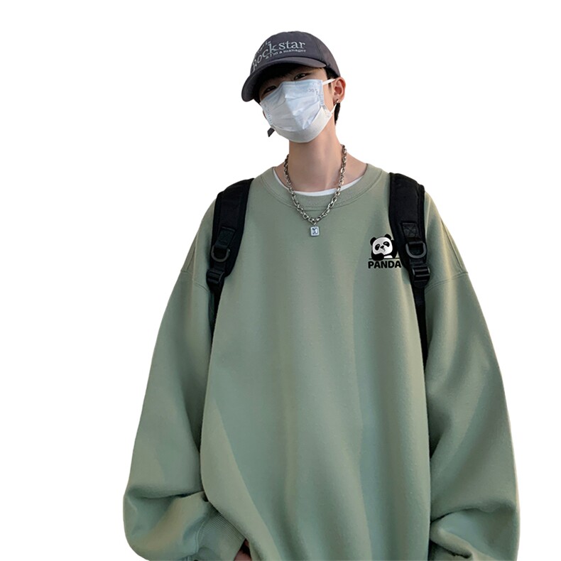 ！圆领卫衣男装港风长袖T恤男外套男WY178-P28,男装卫衣,电商B367