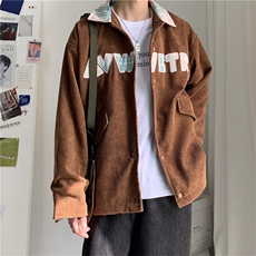日系风格穿搭青年外套2023新款棒球服秋季复古港风夹克W1354-P65，男装夹克，星座512-2