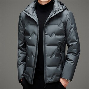 BAMJ-6091钱塘2020-2冬季厚款中年男士商务休闲简约羽绒服P205图片