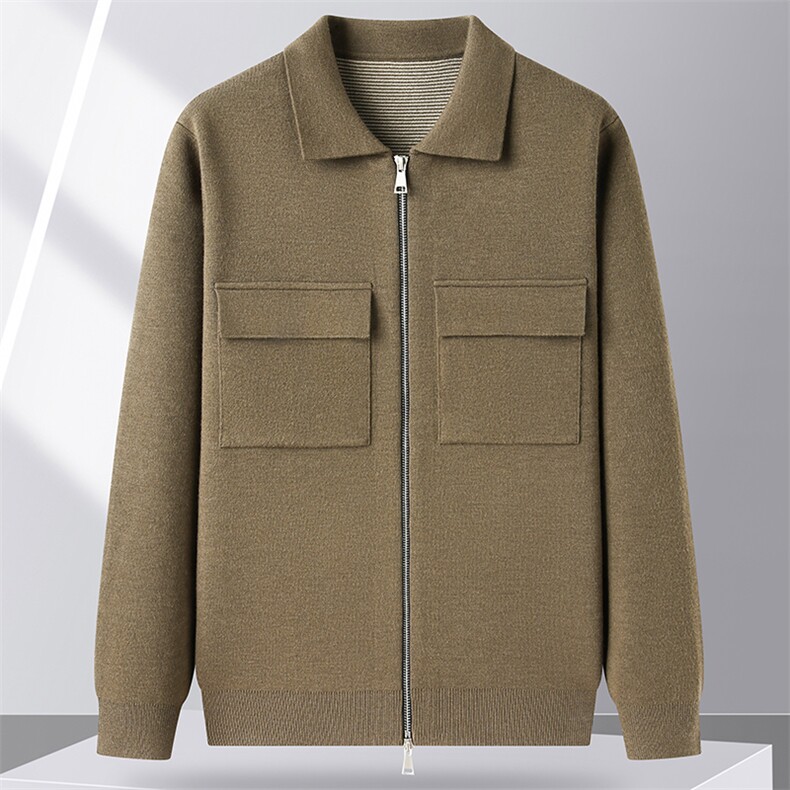 HPN-A32418秋季新款男士长袖开衫青年休闲外套服装,女装短外套,电商B360