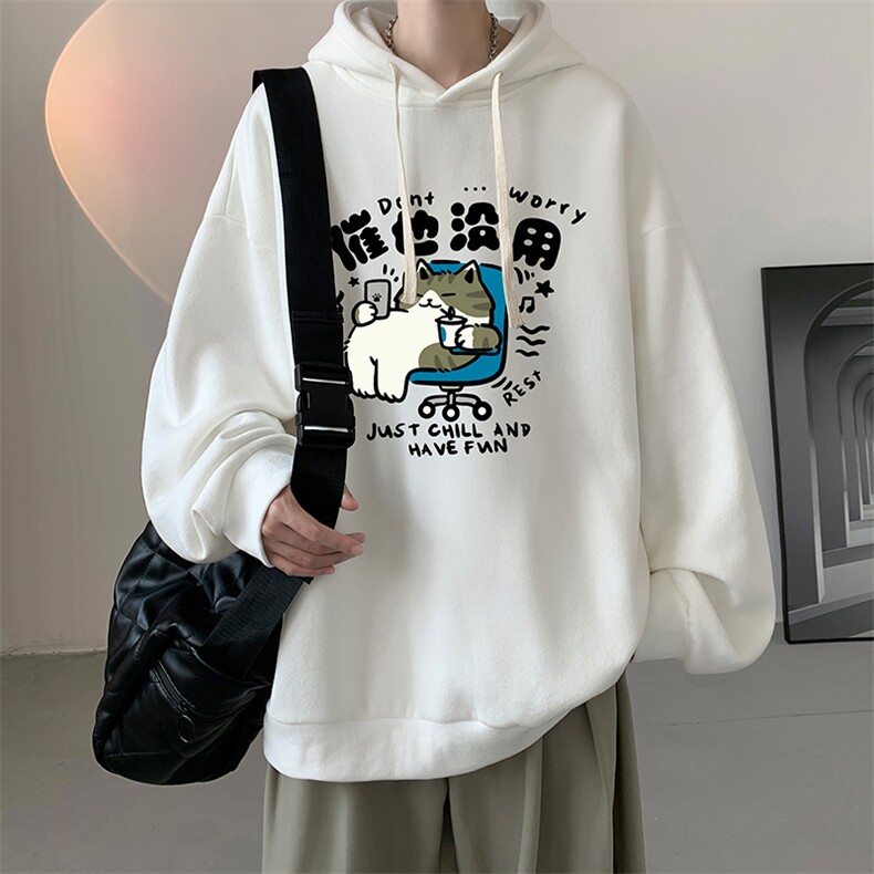 8XL连帽卫衣男大码胖子帽衫大号运动服WY2403-P35图片