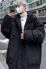港风棉衣外套男冬季宽松青少年厚款保暖羽绒棉服M066P120控158，男装棉衣，电商A157