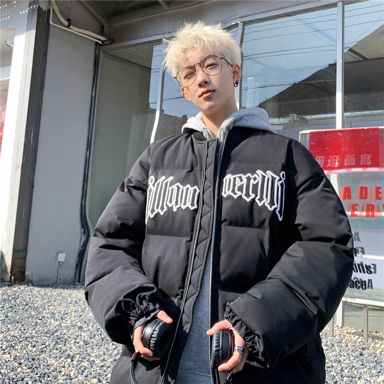 XMY2311特P95控158刺绣100聚酯冬季棉服美式立体绣棒球服外套棉衣,男装棉衣,电商B370