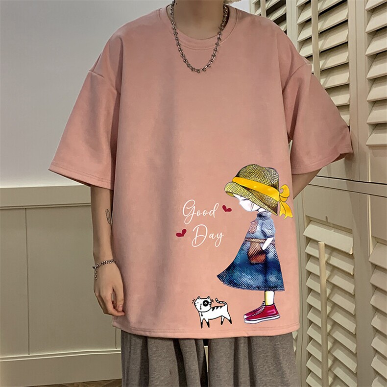 麂皮绒短袖t恤男大码半袖男JD82415-P25,男装T恤,电商A040