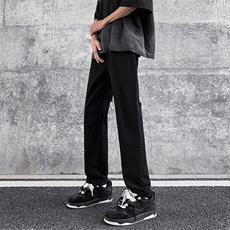 现货夏季美式高街后破洞修身弹力牛仔裤男K802-K867-P45，男装牛仔裤，星座205