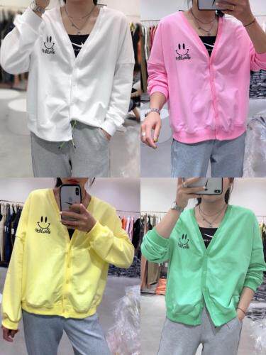 笑脸开衫现货，女装，魅力布梵