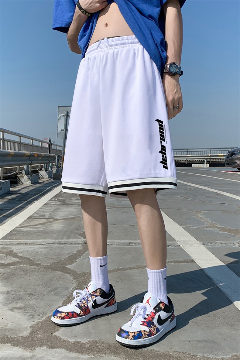 ！2023夏季新款男士冰丝短裤潮流宽松五分裤DK508P25,男装休闲裤,电商B220