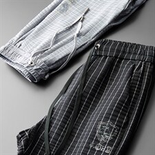 D-S9106夏季男士商务休闲休闲裤免烫透气修身长裤P92，男装休闲裤，电商B360