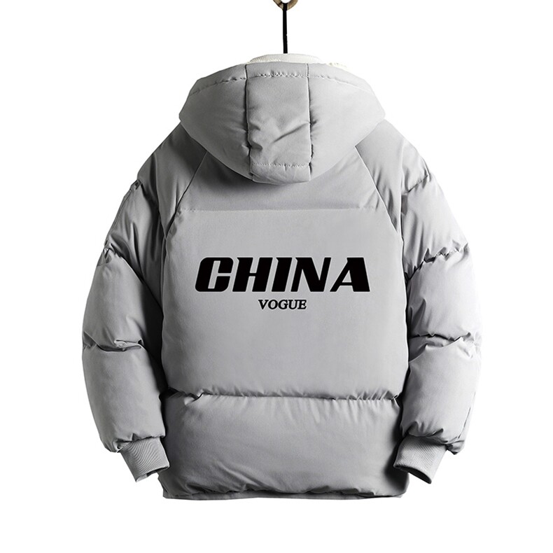MY16001-P100加厚加绒连帽衣男大码服男面包服男网格挂拍,男装棉衣,电商A040A