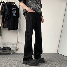 2024夏季新款内景大码美式微喇弹力牛仔裤M-5XGK24524-P50，男装牛仔裤，电商A022