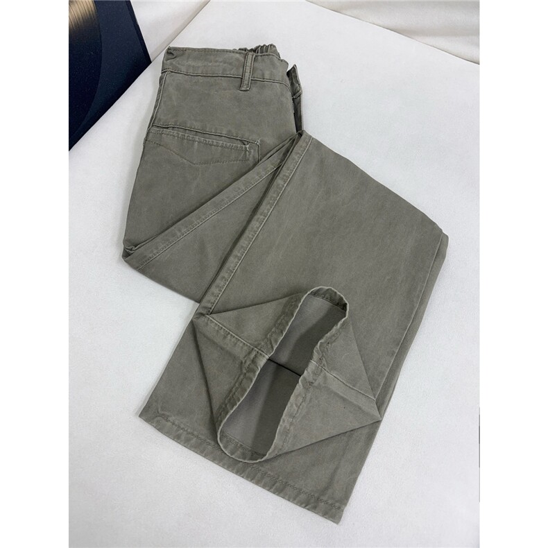 B221美式ins高街宽松直筒洗褪工装休闲牛仔裤LK25608-特P48控88,男装牛仔裤,电商B221
