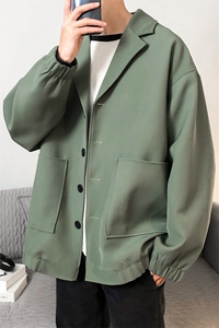 2023年春季宽松小西装男雅痞情侣休闲西服外套 A071-X01-P80图片