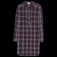 衬衫格子百搭时尚长款长袖2021年春季潮流，女装衬衫，小林双子