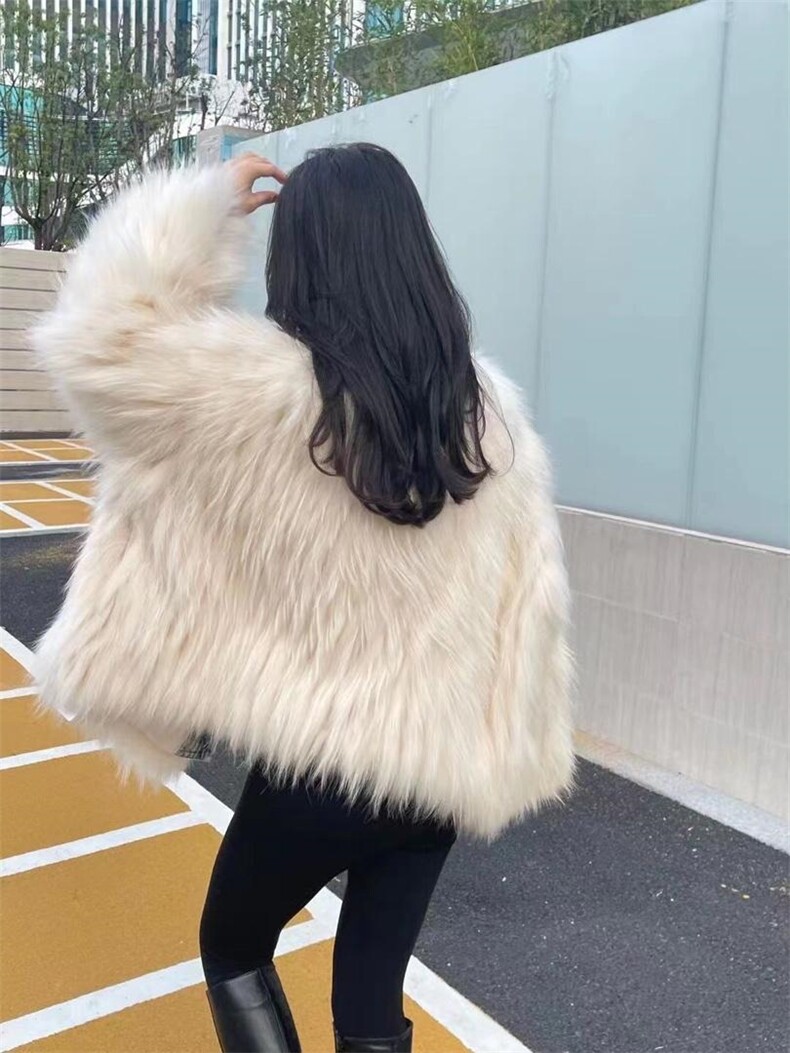 冬季新款银狐车条外套，其它，邱小姐