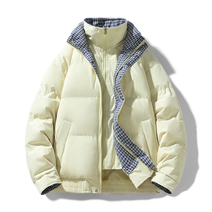 冬季新品得物美式潮流高品质格子加绒加厚棉衣外套棉服MY5566-P88图片